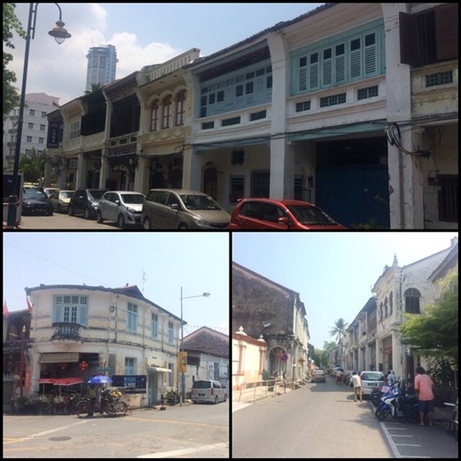 Maisons typiques â Georgetown. 