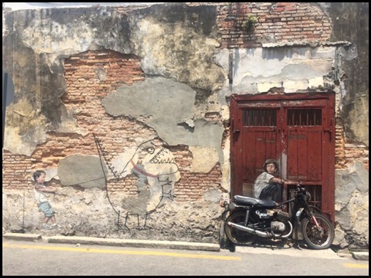 Street art à Georgetown. 