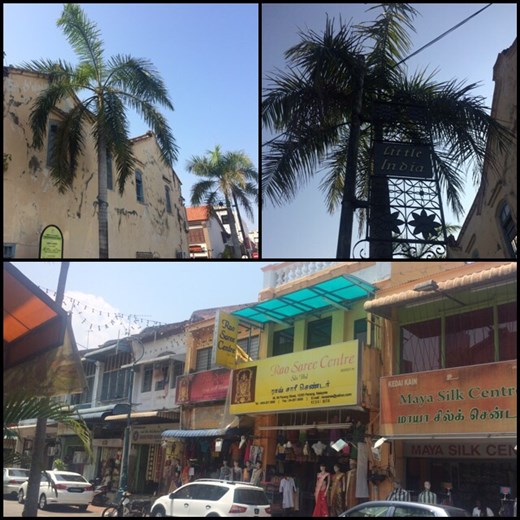 Quartier indien de Georgetown. Nous y avons mangé comme en Inde quasiment. 