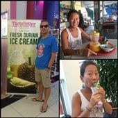 Nous essayons tout ce que l'on voit quasiment sauf quand c'est trop trop bizarre! Super bonne la crêpe verte fluo avec de la noix de coco fraîche à l'intérieur. ;-) : by finally, Views[463]