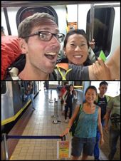 De retour à Manille. Comme à Mexico City, il y a une section réservée au femmes dans le métro. : by finally, Views[321]