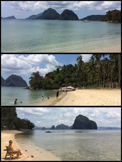 Journée de farniente à la plage 