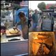 Murtabak or martabak is a stuffed pancake. It is one of the most popular street foods and is known as 