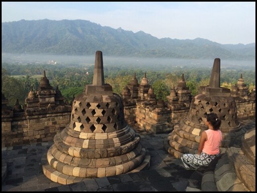 Borobudur is the world's largest Buddhist temple, as well as one of the greatest Buddhist monuments in the world.