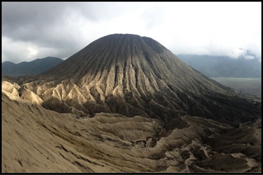 View from the Bromo crater. So impressive! Volcanoes were the highlight of our three weeks in Indonesia. 