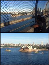 Comme à New York, nous traversons les ponts à pied d'où nous avons une superbe vue sur le fameux opéra. : by finally, Views[337]