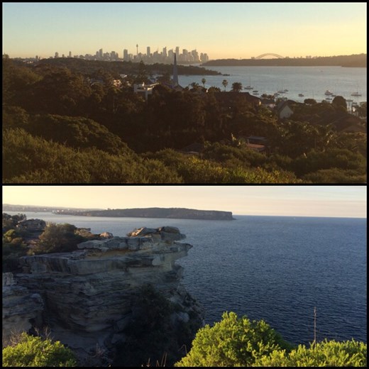 Sydney est une ville très verte avec des coins sauvages, on se croirait en pleine nature parfois; c'est vraiment sympa!