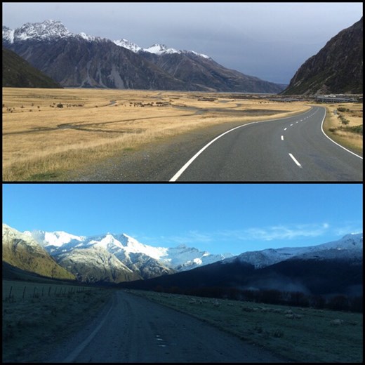 Voilà le genre de routes que nous avions quasi tous les jours, quel régal pour les yeux! 