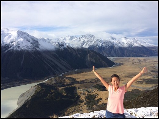Comme à la maison!!! Dans les alpes en France! :-) 