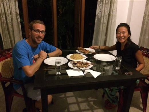 Fresh fish, just caught a few hours earlier! Bon appétit! :-)