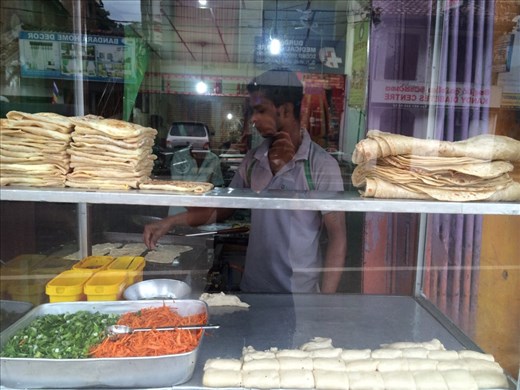Ready for Kottu, typical dish in Sri Lanka. 