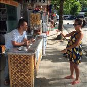 Le vendeur de glace fait un 