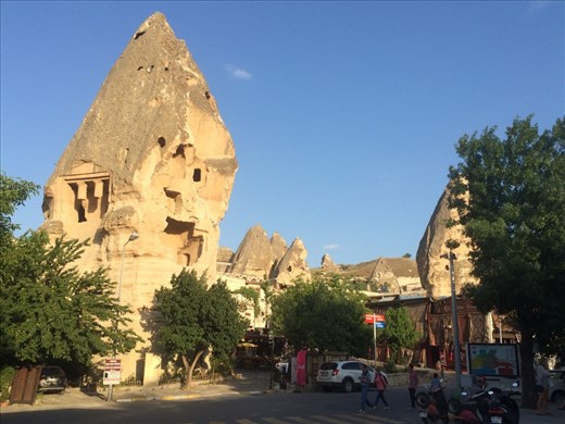 Göreme est constituée de maisons troglodytes. 