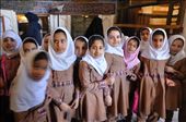 Whenever I pass a group of schoolchildren, I greet them with a wave and say, ‘Salam’ (Persian for hello), which encourages them to return the greeting. Generally, I do not linger unless the occasion requires it. 

Such an occasion arose when I met a large class of schoolgirls inside the Shaikh Safi Mausoleum in Ardabil. They had separated into smaller groups of friends who peeked at me with excited curiosity. I greeted the group nearest to me then paused. Their eyes full of anticipation.  

‘My name is Fiona. I am from Australia.’ I held out my hand. After a few handshakes, the rest of the children approached, individually announced their names. We shook hands, gave each other high-fives. 

I took this photo before the entire class of 30 children or more, gathered in front of me. It was a special moment not interrupted by an attempt to capture it. This was the future of Iran.: by fionachan, Views[1145]