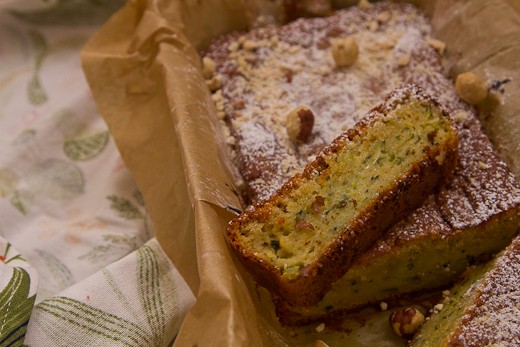 Spring zucchini cake