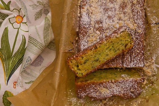 Spring zucchini cake