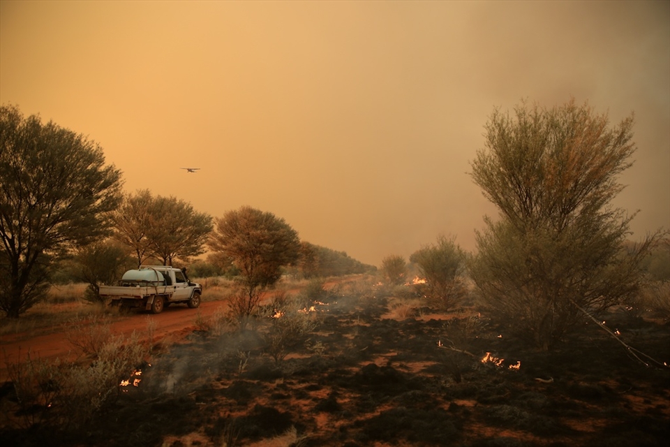 A plain feeds information to ground crews on size and direction of fire. Air suport is vital in daylight hours to provide accurate information to ground.   