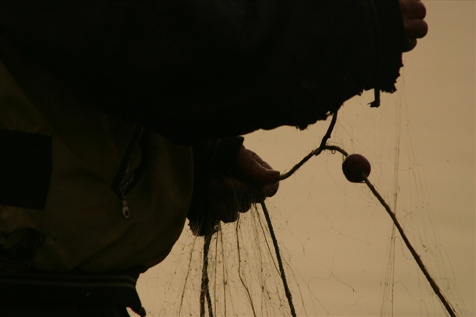 2. Fishermen’s job has many surprises, pleasant or unpleasant. The last few years, as local fishermen are complaining, the unpleasant surprises are far more and their stress rises as they remove the nets off the lake.



