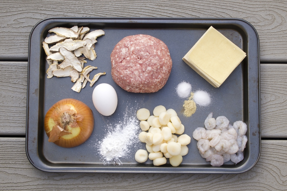 Gathering the ingredients