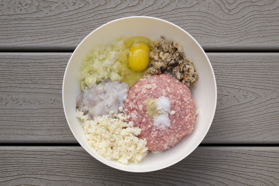 Combining the ingredients