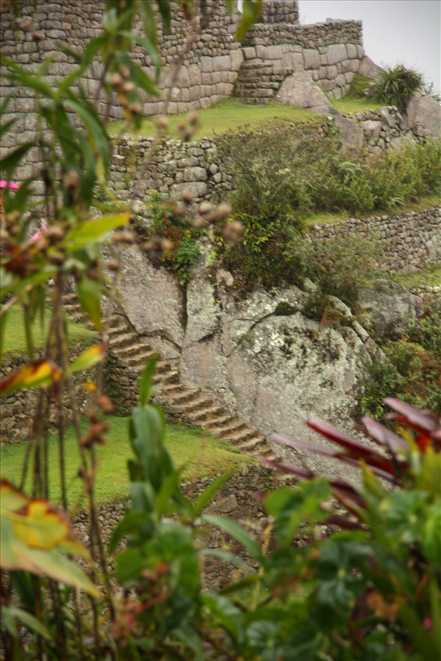 Inca Garden at Machu Picchu