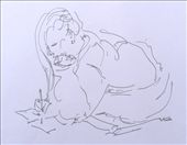 Taking notes during the teachings: by flyingpiglet, Views[450]