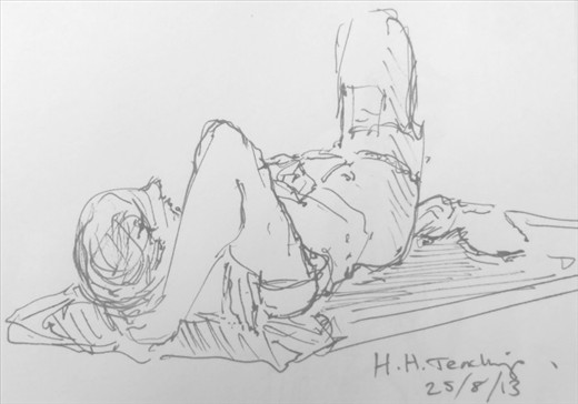 It's been a long four hours...