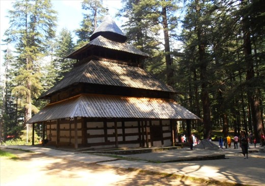 The 16th century Hadimba temple, Old Manali