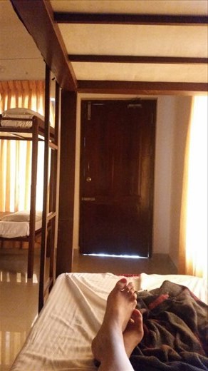 The dreaded door I need to leave through (and my ugly toes 😝)