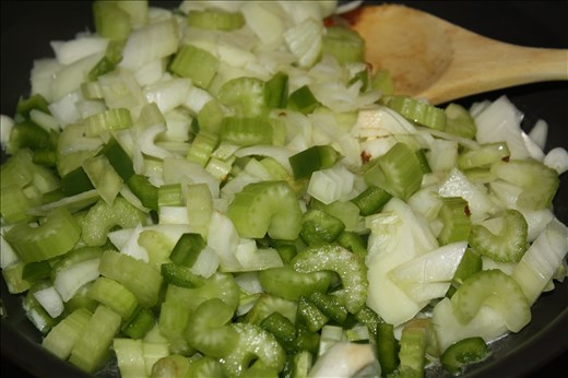 The Holy Trinity (onion, celery, bell pepper): Essential in Cajun Cooking