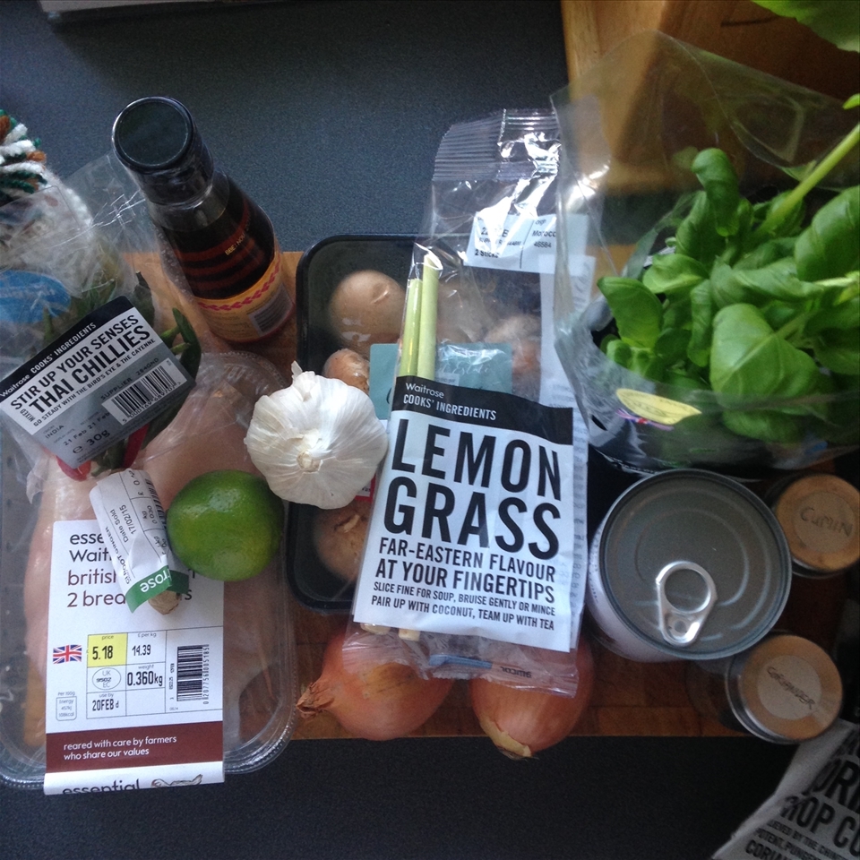 Ingredients for the recipe