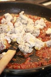 adding cooked brains: by foodluddite, Views[261]
