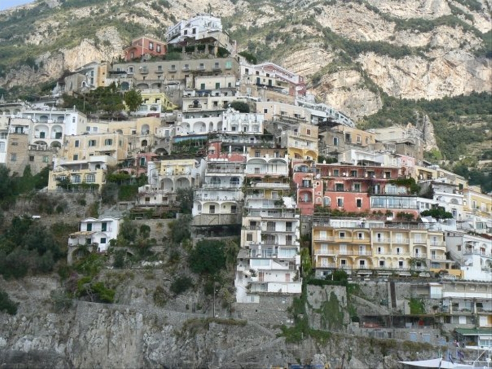 The colours of Positano