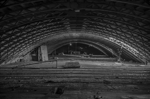 This is the shed where there was the assembly line.