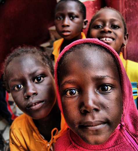Eyes in Gambia