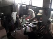 Busy workers in a small restaurant and good Tajine of Ram served all long day.: by francescobadiali, Views[234]