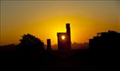 Sunset at Kom Ombo: Sunset presages end of old order and advent of revolution: by franciscollins, Views[332]