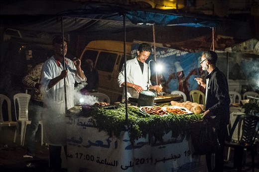 There is no such thing as a closing hour! The mood and the people change during the night, but there is always activity.