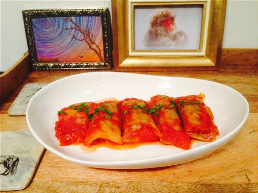 The lil tasty goodness all in a row.