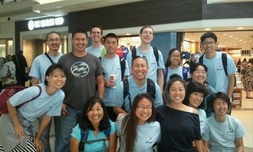 4 teams at train station.