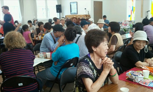 An outreach to the community. Started by Grace Mission Tohoku to feed residents right after the tsunami. This has transitioned into a community fellowship where Christians develop relationships in order to share the Gospel.