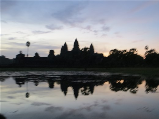 Sunrise in Angkor Wat