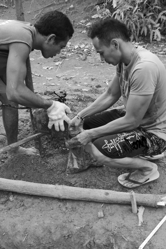 I was then handed from the local people to the geologists. How I saw it was that, when they handed me to the 'no-more-strangers,' they also handed their life, and their trust. They did not understand my future. They did not even know if the soil that they dug were prospectus. All that they knew was that they have given their best to accompany those 'no-more-strangers' in order to reach a succeed, whatever it really was.