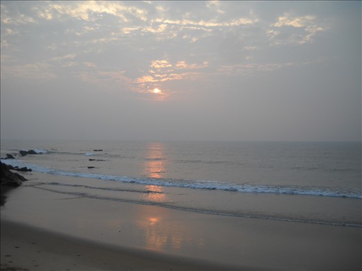 Sunrise in India