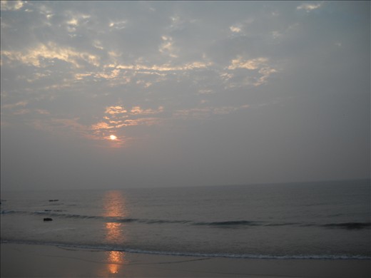 Sunrise in India