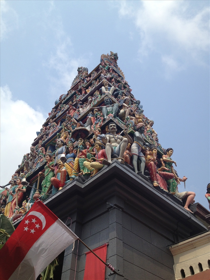 Temple in Singapore. 