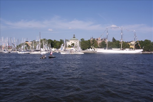 View of Stockholm. 