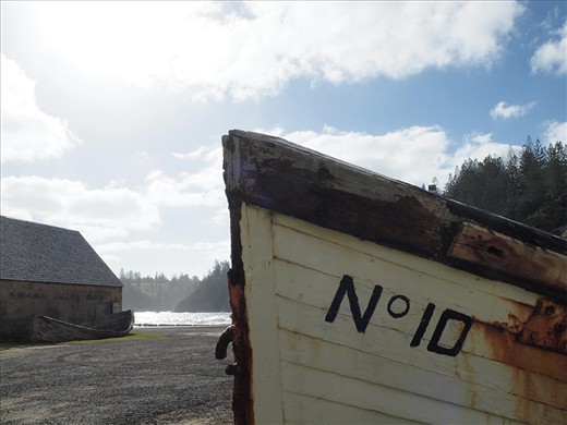 2 - Seclusion. From the convict time through to the 1960’s, the Whaler was the only means of supplying Norfolk Island with goods, and it is still in partial use today. The main ship would arrive from Australia or New Zealand, anchored out at sea due to the reefs and rocky outcrops surrounding the island. The Whalers would meet the ship, exchanging supplies before returning to the small harbour.
