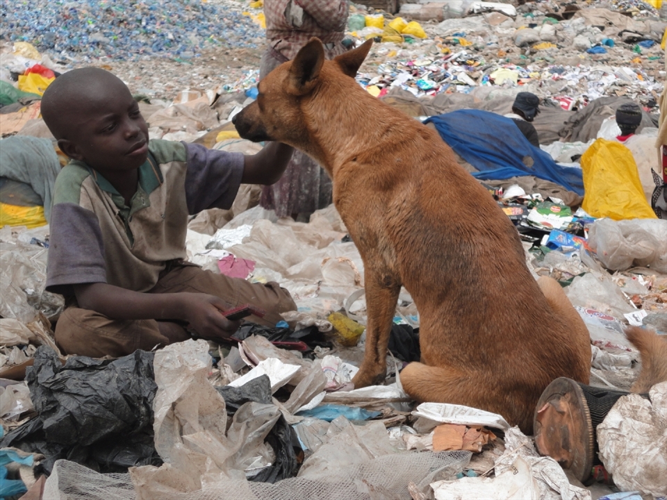 Though John is well known in this area that has small different groups, he always has a dog which provides him with protection even when he is out of his mothers’ sight.