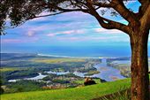 A famous look out over looking one of the local beaches and towns at Port Macquarie, where lovers go to enjoy the scenery and get some peice and quiet.: by garyd0014, Views[641]